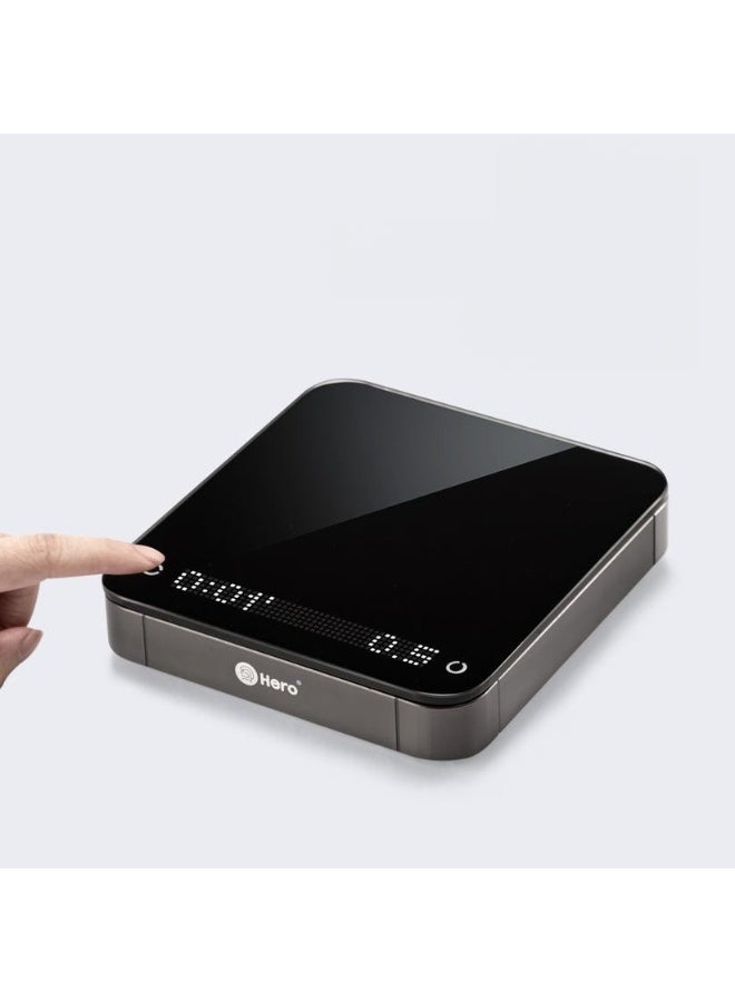 zeroHero Z3 Pro Pour Over Coffee Brewing Travel Kit with Electric Temp Control Kettle, Z3 Hand Grinder, Coffee Scale, 4 Cups & 50pcs Filter Paper Box – Portable Barista Suitcase Set - Image 3